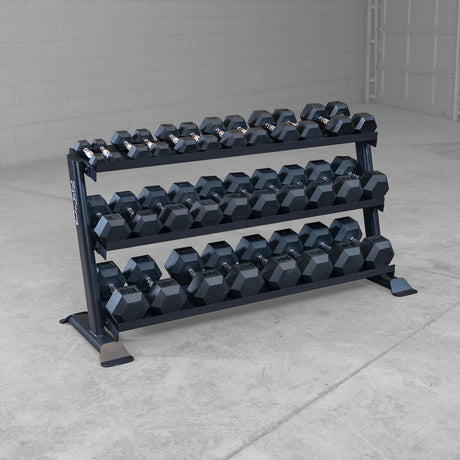Body Solid SRD200 Dumbbell Rack Body Solid Dumbell racks, power block stand, plate and bar storage, kettlebell racks, ball racks SRD200_0O2A9727-1028__95576.1756154386