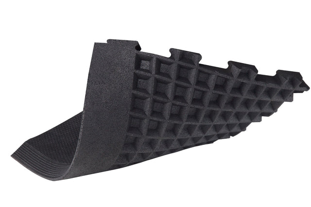 GUARDIAN SHOK-LOK 2 X 2 BEVELED BORDER 18MM BLACK Gronk Fitness Products Rubber flooring, turf, large non-padded interlocking mats and flooring Shok-Lok-photo_1024x_657c5a8d-6c16-4974-954f-4fc6344b635c