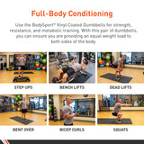 Elivate Body Sport Vinyl Dumbbells Elivate Variant(s) - LBWeight W-BDSVDB-3_cff0d18c-2390-4931-a808-b4bbb527c4a6