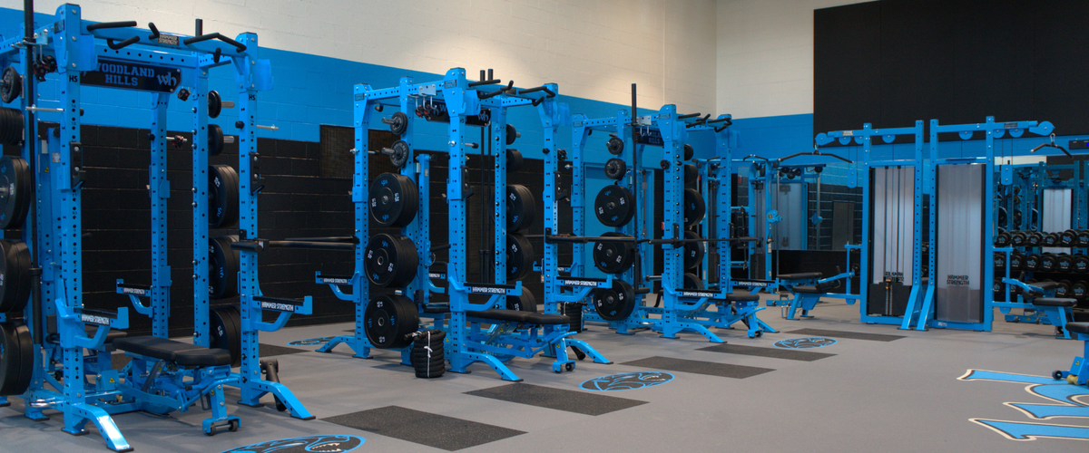 Woodland Hills Strength and Conditioning Weight Room