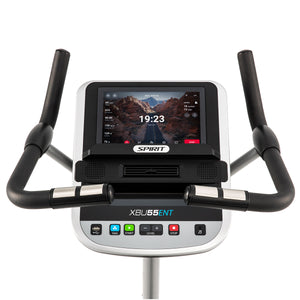 Spirit XBU55 Upright Bike - ENT Console