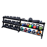 Body-Solid Dumbbell Rack (Black) Body Solid Dumbell racks, power block stand, plate and bar storage, kettlebell racks, ball racks body-solid_dumbbell-rack-copy_view-6_a1350548-7931-47f5-ad40-41e32467135a