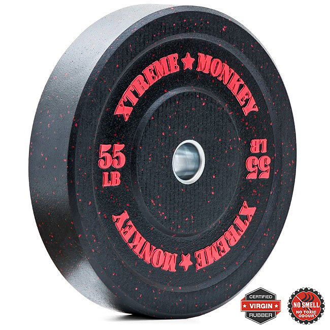 XM Fitness Crumb Rubber Bumper Plates XM Fitness Variant(s) - LBWeight crumb-55_455f777f-d9da-458b-8eb8-fb781e30e021