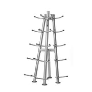 Element Fitness Medicine Ball Rack 15 angled view