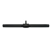 Gronk Fitness aluminum revolving straight bar, black