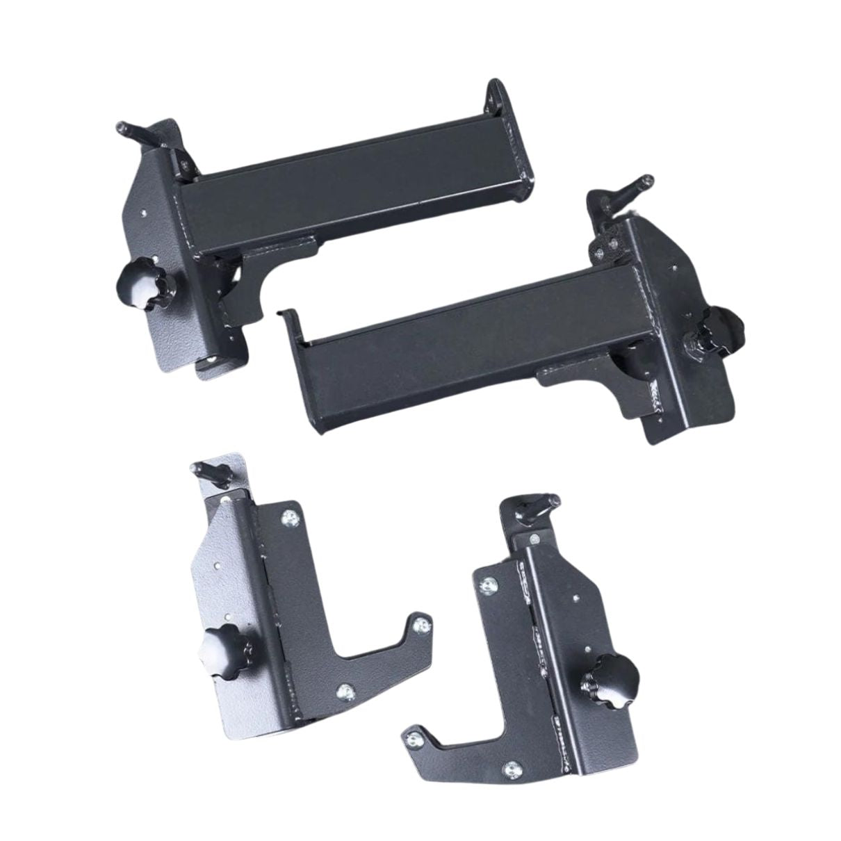 Gronk Fitness XFT Rack Kit - J Hooks/Spotter Arms Gronk Fitness Products J-hooks, dip attachments, etc gronkfitness_xft-rack-kit-j-hooks-spotter-arms_view-2