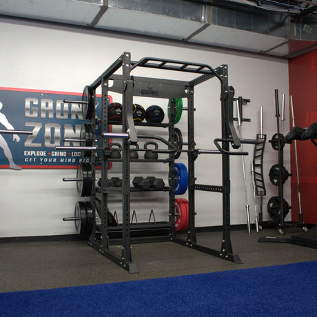 Gronk Fitness XPX Modular Power Rack - Final Stock Gronk Fitness Products Squat Rack , Smith add-on gronkfitness_xpx-modular-power-rack-discontinued_view-2