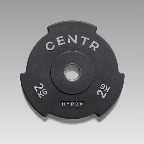 Centr HYROX Official Competition Edge Bumper Plate 2 kg Hyrox Variant(s) - KGWeight hyrox-official-competition-edge-bumper-plate-6294983