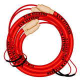 Inertia Wave DUO-2-Person Model Inertia Wave Agility and Speed; jump ropes, climbing and battle ropes, ladders, sled, interval timer inertiawaveXMFitnessred