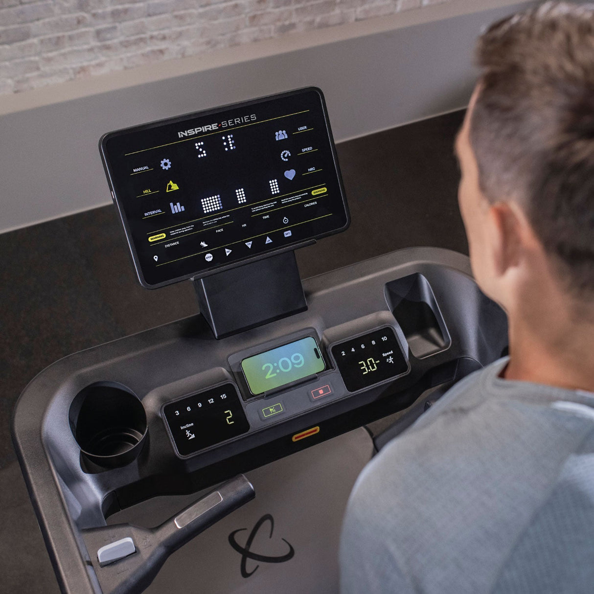 Inspire T7 Treadmill with 15 Inch LED Display Inspire Treadmill; Residentail Commercial Frame over 350lbs inspire_t7-treadmill-110v-with-15inch-led-display_view-14_9389e409-e018-476b-b37f-a3a88ae9293c