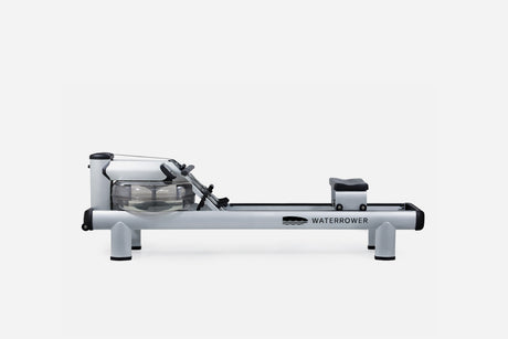 WaterRower Metallic M1 HiRise Rowing Machine WaterRower Variant(s) - Colors m1-hirise-silver-hero