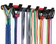 Perform Better rack with colorful tubing and ropes