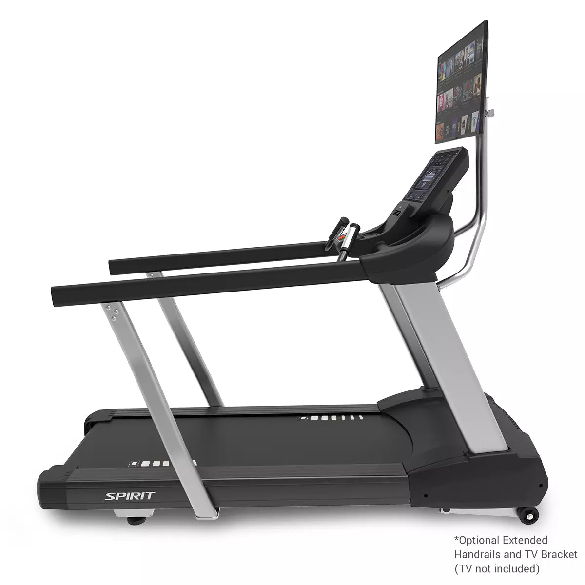 Spirit CT800 Treadmill - Final Stock Spirit Treadmill; Residentail Commercial Frame over 350lbs r_side_view_tv_jpg_84e9c128-3722-496b-8aec-e3ee49291818