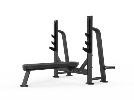 Shua G6371 Olympic Flat Bench exercise bench, studio render 2 of 2