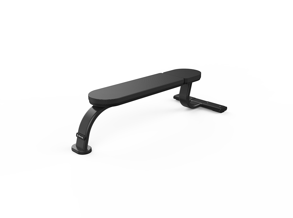 Shua G6378 Flat Bench exercise bench, studio render 1 of 2