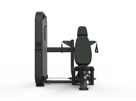 Shua G6802 Pec Fly selectorized machine, studio render 2 of 3