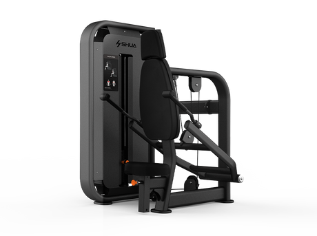 Shua G6808 Triceps Press selectorized machine, studio render 1 of 2
