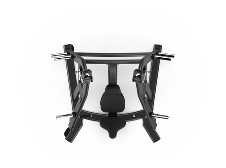 Shua G6901 Iso-Lateral Chest Press plate loaded machine, studio render 2 of 4