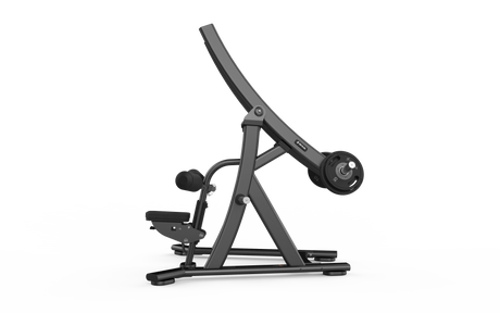 Shua G6903 Iso-Lateral Lat Pulldown plate loaded machine, studio render 2 of 3