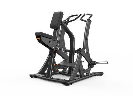 Shua G6904 Iso-Lateral Row plate loaded machine, studio render 1 of 4