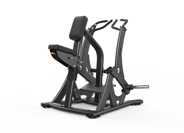 Shua G6904 Iso-Lateral Row plate loaded machine, studio render 1 of 4