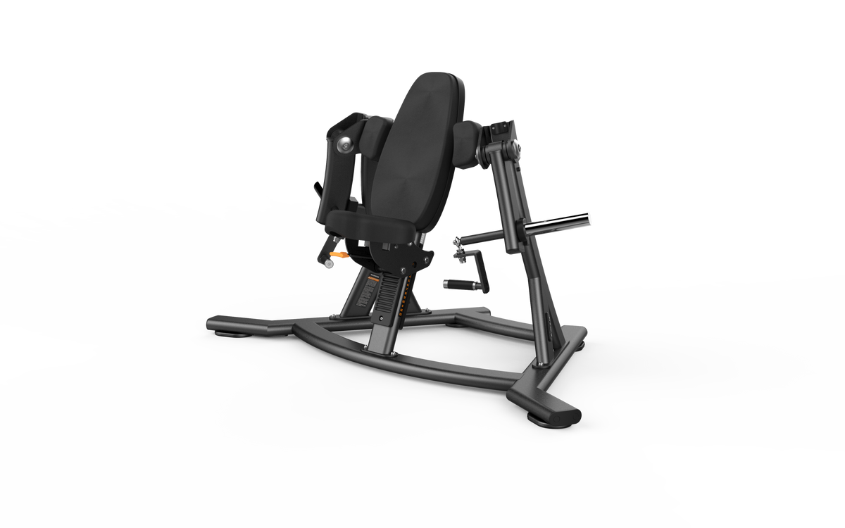 Shua G6906 Iso-Lateral Biceps Curl plate loaded machine, studio render 1 of 4