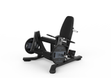 Shua G6908 Iso-Lateral Leg Extension plate loaded machine, studio render 1 of 3