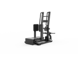 Shua G6923 Standing Abductor plate loaded machine, studio render 3 of 4