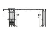Shua G7232 5-Station multi-station gym, studio render 2 of 4