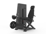 Shua G7708 Hybrid Leg Extension selectorized machine, studio render 1 of 2