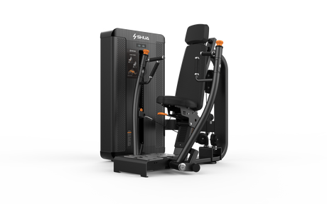 Shua G8801 Chest Press selectorized machine, studio render 1 of 4