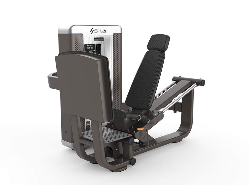 Shua G8805 Seated Leg Press selectorized machine, studio render 2 of 5