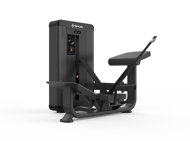 Shua G8809 Hip Thrust selectorized machine, studio render 1 of 5