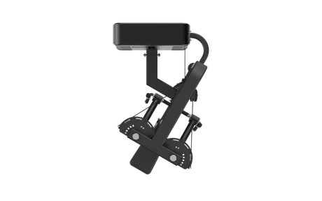 Shua G8810 Pec Fly/Rear Delt selectorized machine, studio render 2 of 3