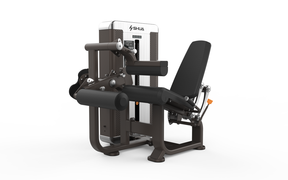 Shua G8816 Leg Curl/Extension selectorized machine, studio render 4 of 4