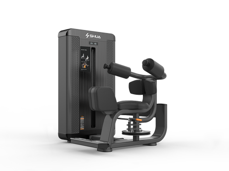 Shua G8822 Rotary Torso selectorized machine, studio render 1 of 2