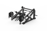 Shua G8914 Squat Lunge plate loaded machine, studio render 2 of 2