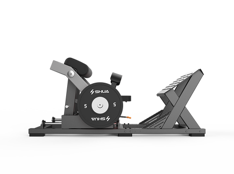 Shua G8928 Glute Trainer plate loaded machine, studio render 2 of 5