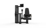 Shua G9806 Smart Leg Extension selectorized machine, studio render 3 of 4