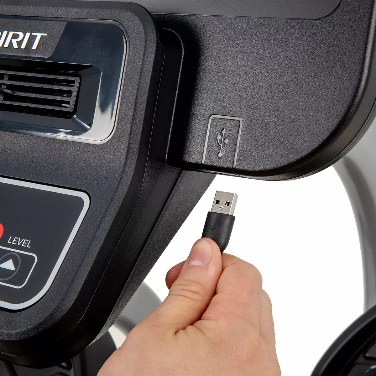Spirit Fitness CRS800S Recumbent Stepper w/ Swivel Seat - Final Stock Spirit Steppers, recumbent steppers, Heavy , commercial usb_1_2_jpg_7341f07f-b0f8-423f-8ab1-9a188b207c61