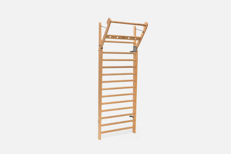 Nohrd - Wall Bar Oak NOHrD Aerobics; aerobic step, HR straps wallbars-oak