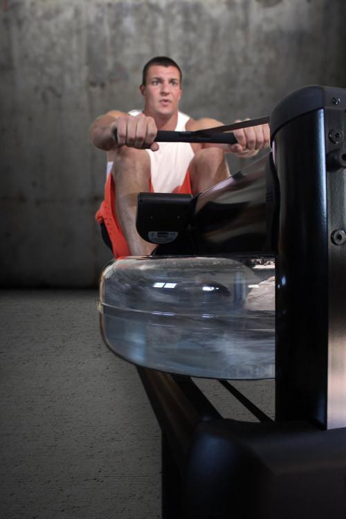 WaterRower Gronk M1 HiRise Rowing Machine Black WaterRower Rowers, Cross-Row waterrower_gronk-m1-with-hirise-1_view-6_1b8194b4-3649-4192-a47c-b0b00419664d