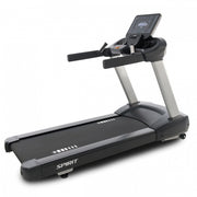 Spirit CT800 Treadmill side view with console