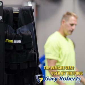 55lbs Adjustable Weighted Training Vest Gary Roberts