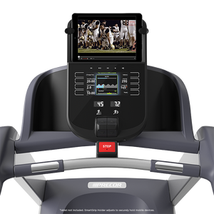 Precor TRM 445 Treadmill console with tablet